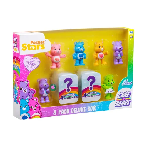 CARE BEARS S1 figūrėlių rinkinys, 8 vnt. image 2