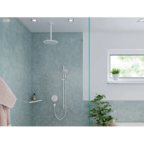 Hansgrohe Raindance Select S rankinis dušas, 120 3jet, matinis baltas image 3