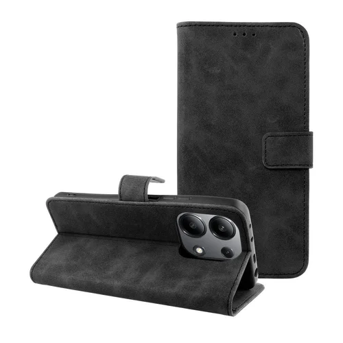TENDER knygos dėklas Xiaomi Redmi Note 13 4G, juodas image 1