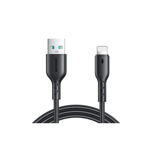 Joyroom SA26-AL3 USB-A–Lightning kabelis 1 m, juodas image 2