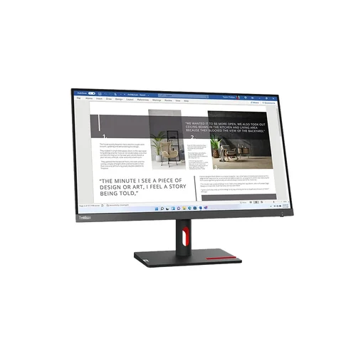 Lenovo ThinkVision S27i-30 27 col. Full HD monitorius, pilkas image 1