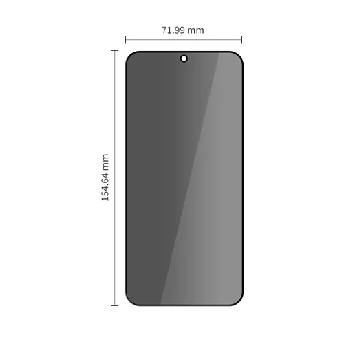 Tech-Protect Glass SPY+ 2 vnt. privatumo stiklas Samsung Galaxy S26+ image 2
