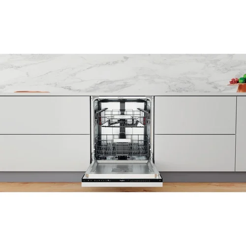 Whirlpool WIO 3T333 E 6.5 integruojama 14 komplektų indaplovė, D klasė image 1