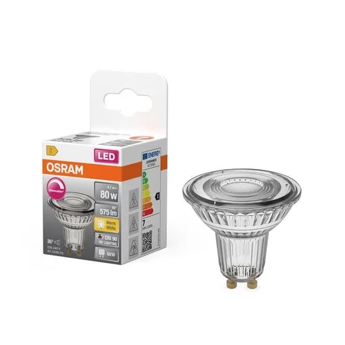Osram LEMP LED PAR16 6.1W GU10 927 DIMER image 3