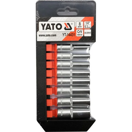 YATO YT-14431 ilgų galvučių komplektas, 8 vnt. image 2