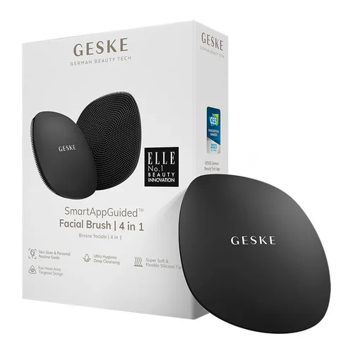 Geske GK000018GY01 4-in-1 veido valymo šepetėlis, pilkas image 2