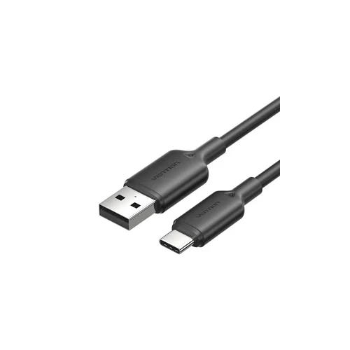 Vention CTQBH USB-A–USB-C kabelis, 2 m, juodas image 1