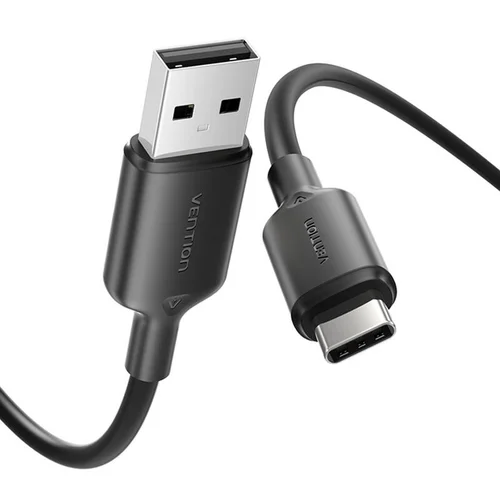 Vention CTQBH USB-A–USB-C kabelis, 2 m, juodas image 3