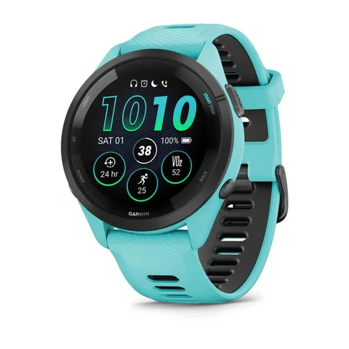 Garmin Forerunner 265 46 mm AMOLED mėlynas/juodas image 1