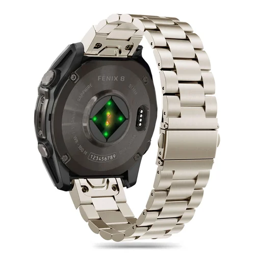 Tech-Protect nerūdijančio plieno apyrankė Garmin Fenix 51 mm, titano image 2