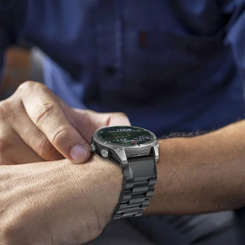 Tech-Protect nerūdijančio plieno apyrankė Garmin Fenix 51 mm, titano image 3