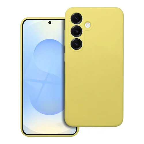 HONOR X6C silikoninis dėklas, 2 mm, citrininis image 1