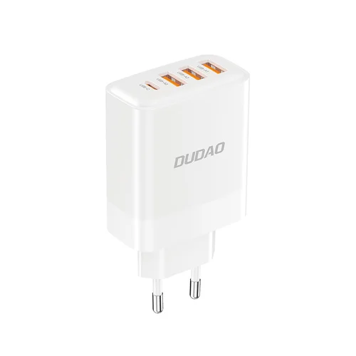 Dudao A5HEU 20 W įkroviklis, 3 USB-A, USB-C, baltas image 3