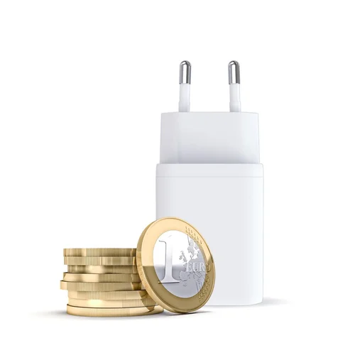 3mk Hyper GaN 45 W dviejų USB-C įkroviklis, baltas image 3