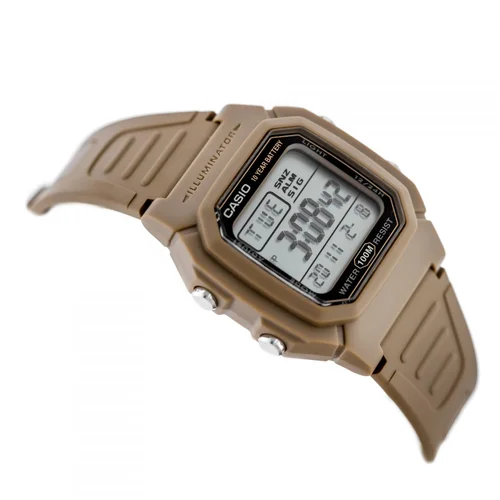 Casio W-800H-5A vyriškas laikrodis, rudas image 3