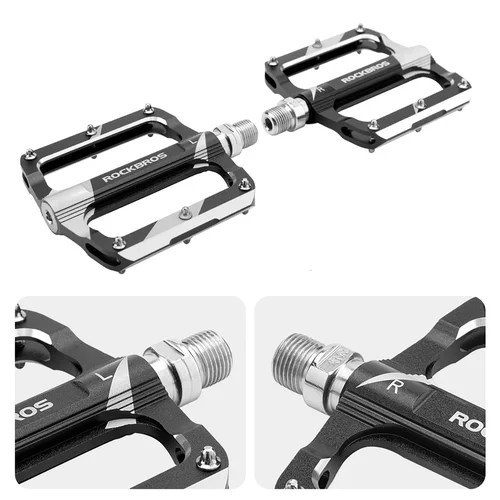 Rockbros K306-BK MTB pedalai, juodi image 3
