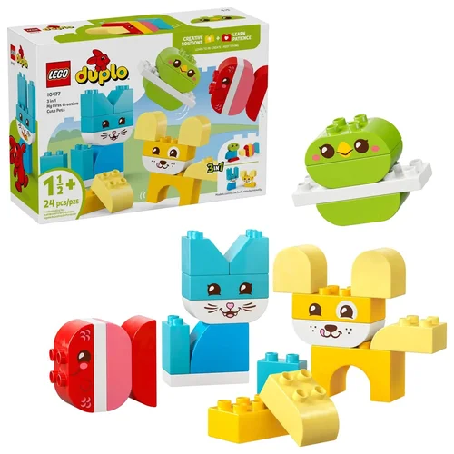 LEGO DUPLO 10477 „3 in 1“ gyvūnėliai, 24 dalys image 1
