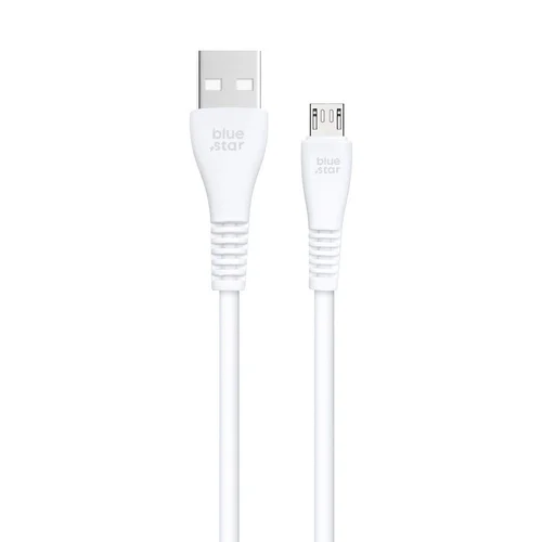 Blue Star PJ-DG3-A USB-A į Micro USB laidas, 1 m, baltas image 3