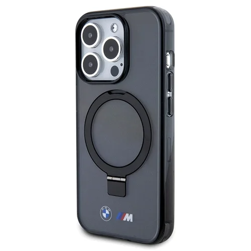 BMW Ring Stand M MagSafe dėklas iPhone 15 Pro, juodas image 2
