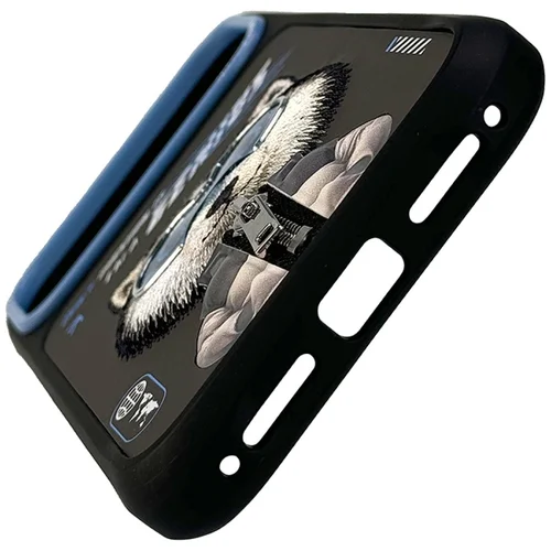 Nimmy Cool&Cute 2.0 Wolf dėklas iPhone 17 Pro Max, juodas image 2