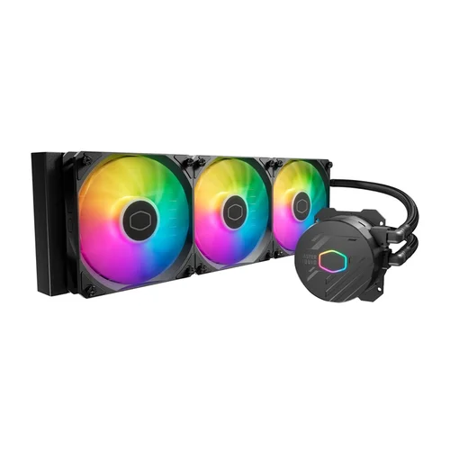 Cooler Master MasterLiquid 360L Core ARGB 360 mm vandens aušintuvas (juodas) image 3