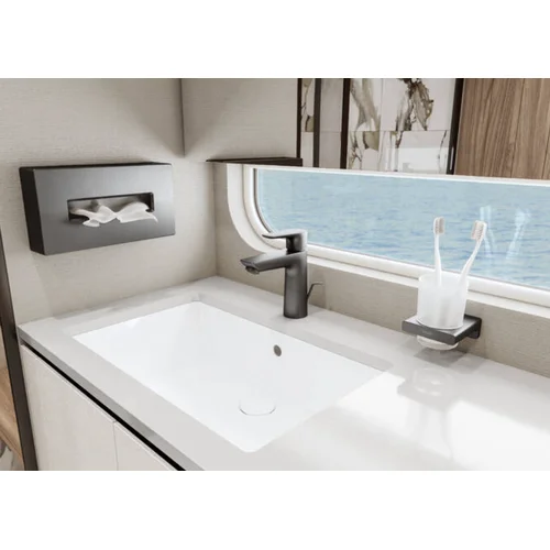 Hansgrohe AddStoris Pakabinama stiklinė dantų šepetėliams 41749340 image 3