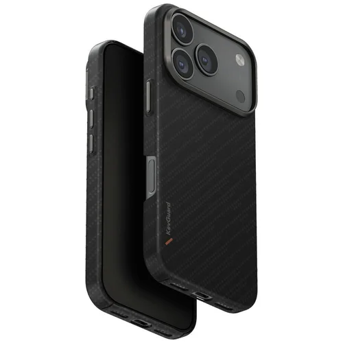 Uniq Keva EDGE Magclick dėklas, iPhone 17 Pro, juodas image 1