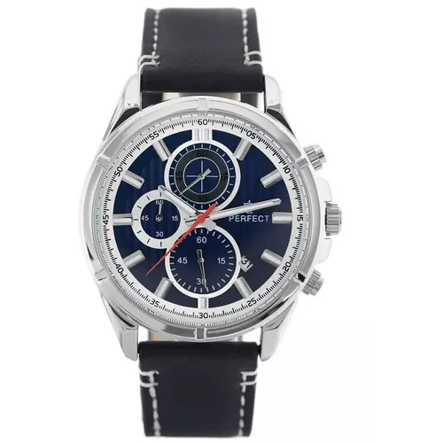 Perfect CH03L vyriškas chronografas, tamsiai mėlynas image 1