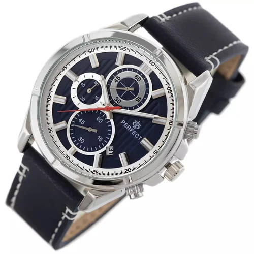 Perfect CH03L vyriškas chronografas, tamsiai mėlynas image 2