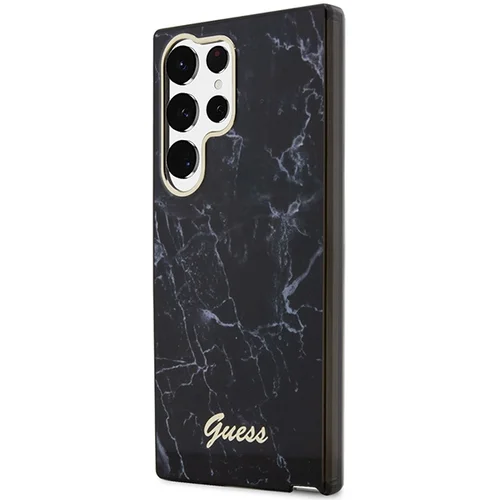 Guess GUHCS23LPCUMAK dėklas S23 Ultra juodas image 1
