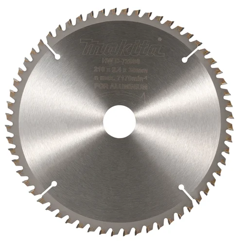 Makita D-72986 Pjovimo diskas, 210x2.4x30 mm, 5°, T60 image 2