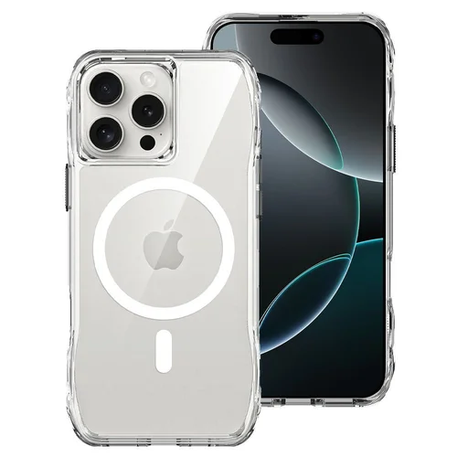 ROAR Slim Defender dėklas iPhone 16 Pro Max, skaidrus image 1