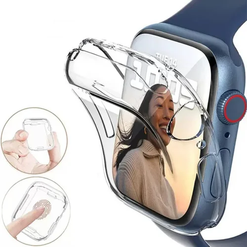 Apple Watch 42 mm TPU dėklas Series 1/2/3, skaidrus image 2