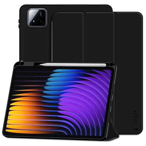 TechProtect SmartCase Pen dėklas Xiaomi Pad 7 / 7 Pro, juodas image 1