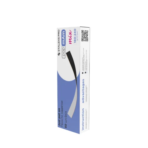 STALEKS PRO PapmAm Soft abrazyvai 180/240, 50 vnt. image 1