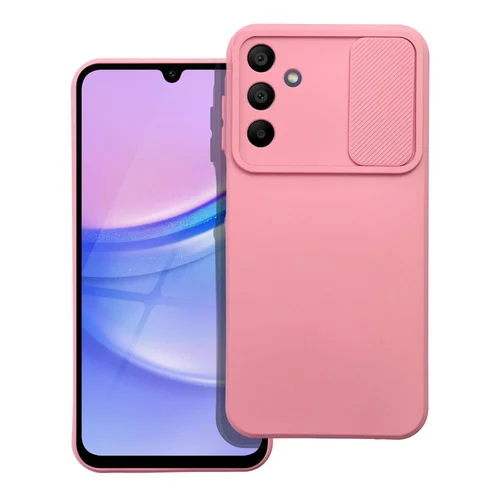 SLIDE dėklas Samsung A15 5G / A15 4G, šviesiai rožinis image 1