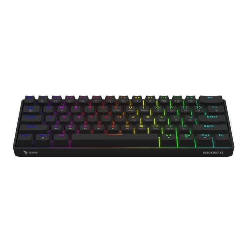 SAVIO BLACKOUT X2 mechaninė klaviatūra, 60% image 2