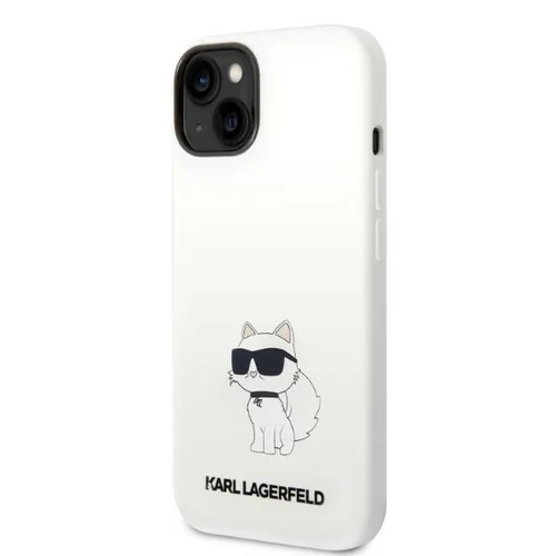 Karl Lagerfeld KLHMP14MSNCHBCH dėklas iPhone 14 Plus, baltas image 1