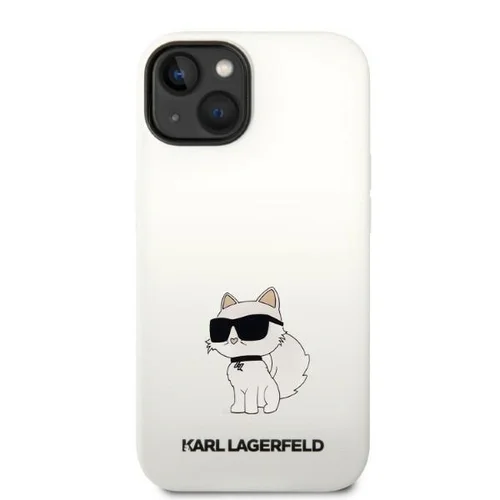 Karl Lagerfeld KLHMP14MSNCHBCH dėklas iPhone 14 Plus, baltas image 2