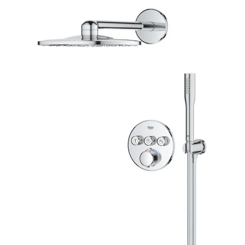 GROHE Precision SmartControl termostatinis potinkinis dušo komplektas su 310 mm skersmens dviejų srovių lietaus galva image 3