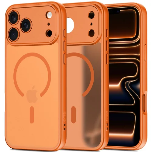 Tech-Protect BasicMag MagSafe dėklas iPhone 17 Pro Max, oranžinis image 1