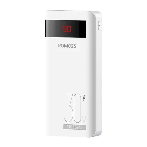 Romoss Sense6PS Pro 20 000 mAh 30 W balta image 2