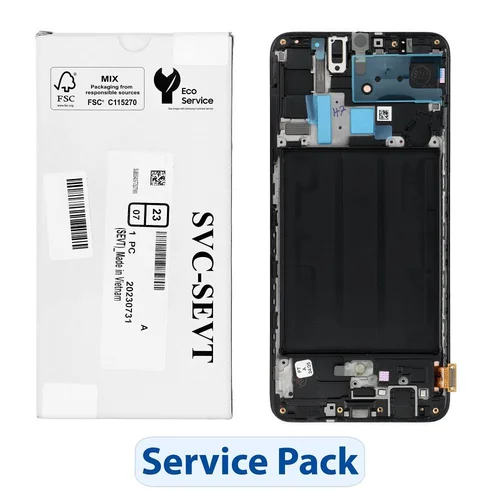 Samsung Galaxy A70 A705F Service Pack LCD ekranas image 1