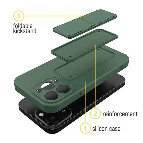 Wozinsky Kickstand Case Samsung Galaxy A32 4G dėklas, šviesiai mėlynas image 3