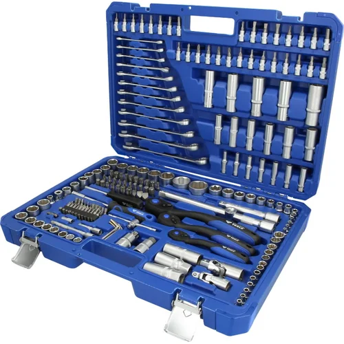 Brilliant Tools Galvučių komplektas 1/4", 3/8", 1/2", 216 vnt. image 1