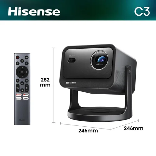 Hisense C3 4K DLP lazerinis projektorius image 1