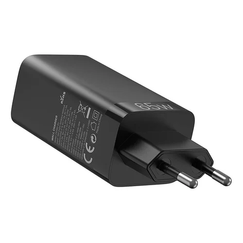 Vention FEDB0-EU 65 W GaN įkroviklis, juodas image 3