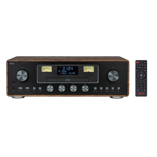 AKAI AM-100 RHAPSODY stereo sistema, 30 W, juoda-ruda image 1