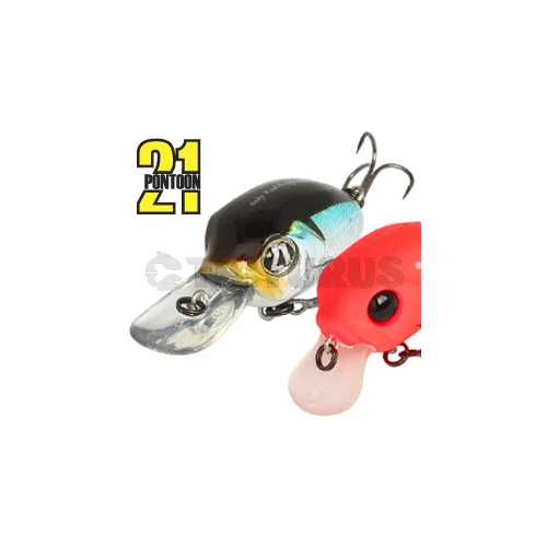 Pontoon21 Baby Red Rag 32F-MDR 32 mm, 042 Matte Chartreuse Perch image 2
