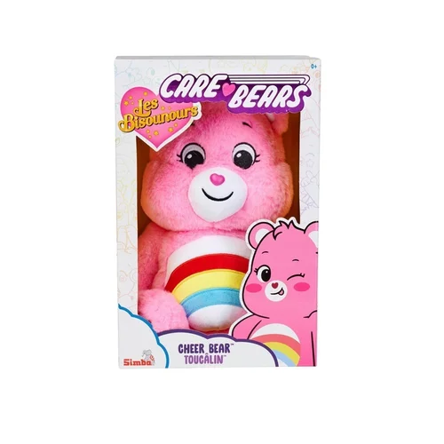 Simba ShareBear Cheer Pliušinis žaislas, rožinis, 35 cm image 1